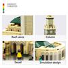 City Series MOC 548pcs Morocco Casablanca Hassan II Mosque Building Blocks Bricks Toys Mosquée Hassan-II Model Kit For Men Gifts