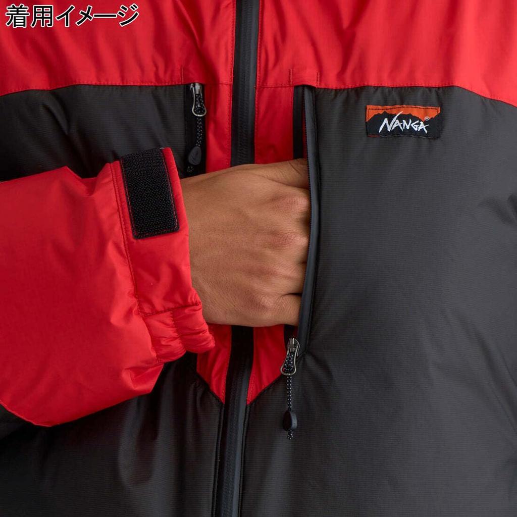 Auroratex Combi Down Jacket 30th Anniversary Black X Nanga Red M [NANGA] Men's