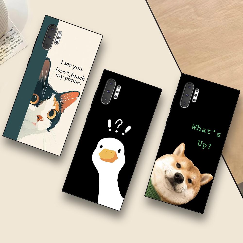 For Samsung Galaxy Note 10 Plus Case Color Painted Soft Liquid Silicone Camera Protection Phone Cover For Samsung Galaxy Note 10