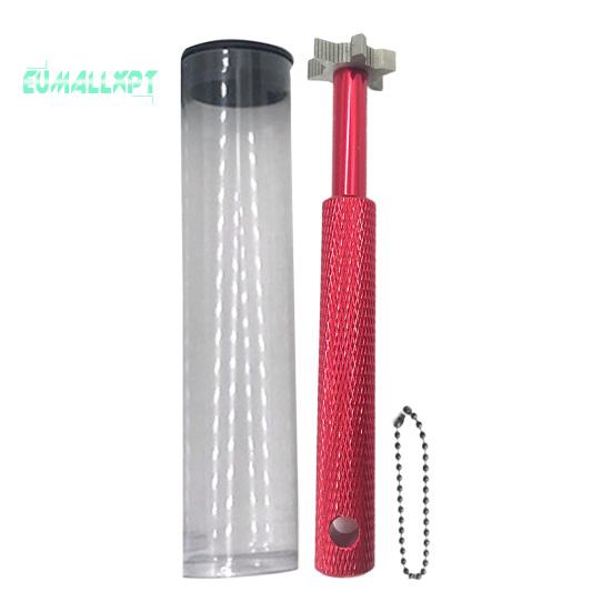 

Набор точилок для канавок для гольф-клюшек — компактный, многоразовый инструмент с 6 насадками для нарезки и очистки канавок для повышения производительности красный