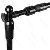 Invisible Retractable Photography Background Stand, Aluminum Alloy Film and Television Light Stand Set for Photography