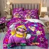 Super Mario Duvet Cover Set Comfortable and Warm Bedding Set for Decorating Your Bedroom and Enhancing Home Life for Teens Gifts