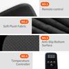 Heated Seat Cushion with 7 Heat Settings & 12-Hour Timer Shut-Off Function Office Chair Pad, Auto Shut-Off Protection, Soft Plush Cover, Non-Slip