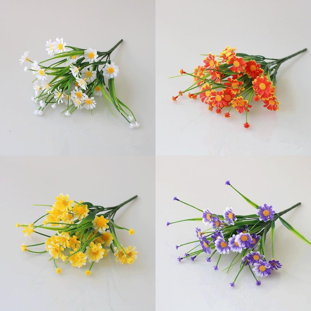 Bellium Minutum Artificial Bouquet For House Decor And Photography Event