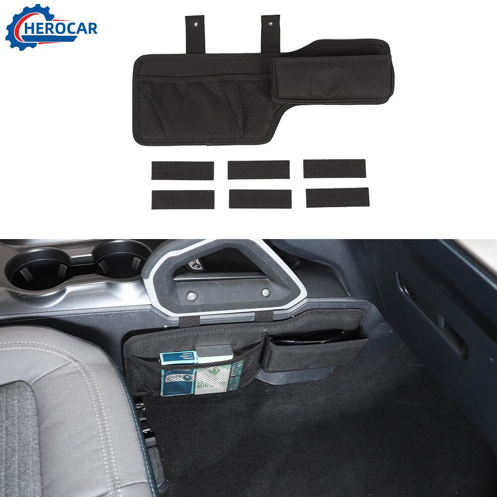 Car Gear Shift Storage Bag Organizer Tray Phone Holder Cover For Bronco +