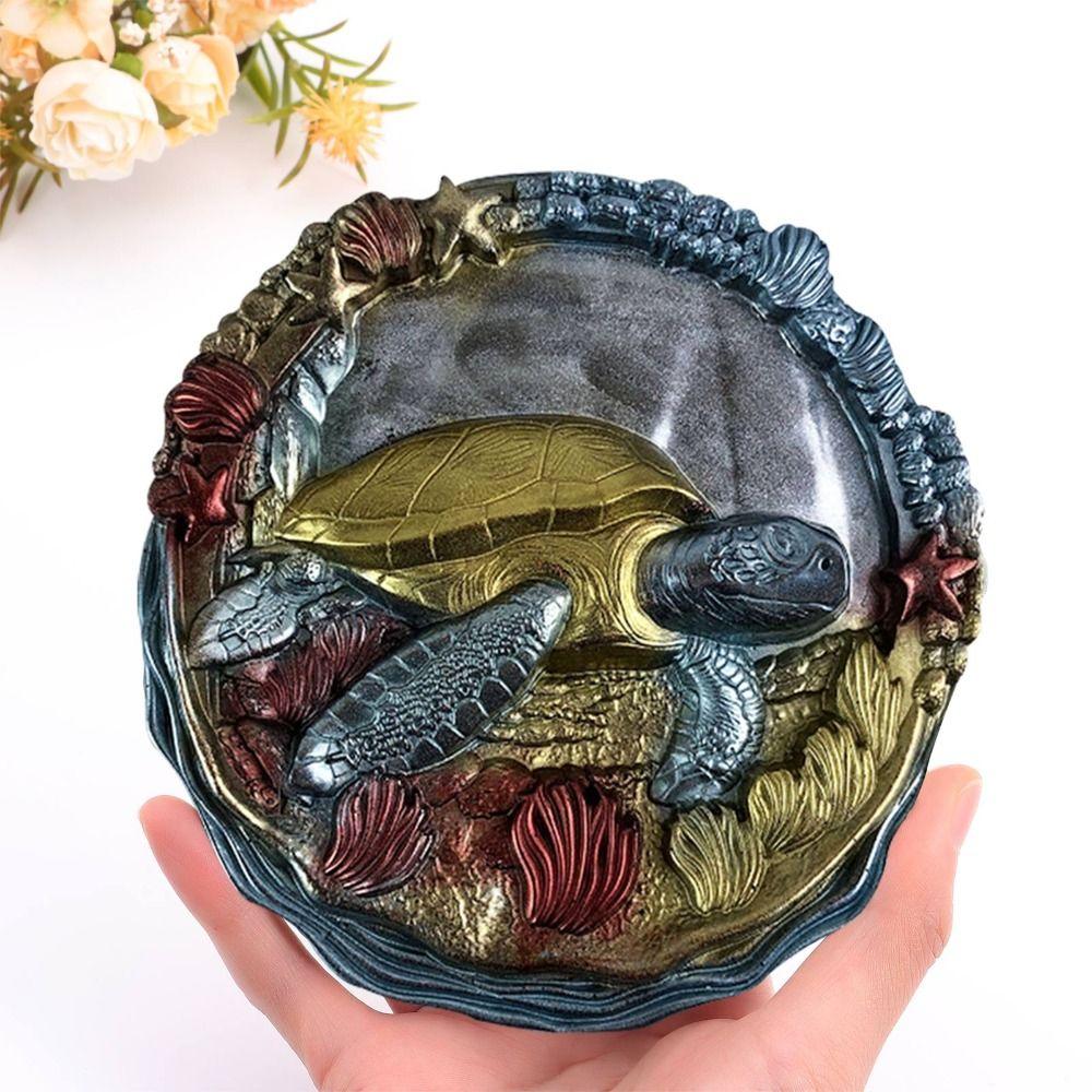 Crabs Silicone Molds Sea Turtle Gypsum Mold New 3D Resin Crafts Silicone Mold  for Resin Casting