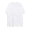 American Cartoon Print Dark Short Sleeved T-shirt for Boys, Summer Casual Street Trend Brand Pure Cotton Round Neck Half Sleeved T-shirt