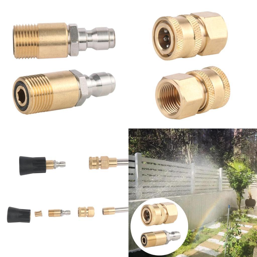 

Rustproof Copper Nozzle Easy Installation Pressure Washer Adapter Anti Corrosion X3UC China Mainland