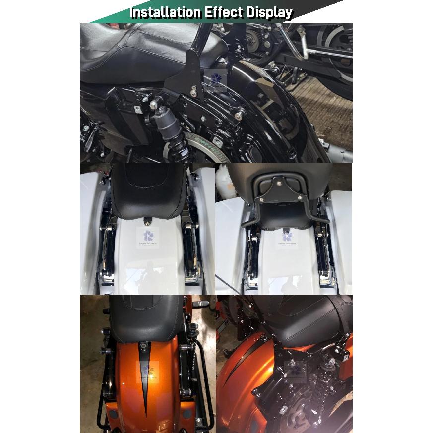 4 Point Docking Hardware Kit Motorcycles Parts Detachable For Harley Touring Road King Street Glide FLHXS FLTRXS FLTRX 2014-UP