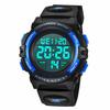 IN Shop Kids' Digital Sports Watch for Boys, Multi-Function Outdoor Watch with 50m Water Resistance, Alerts, Date/Day Display, Dual Time, LED Display,