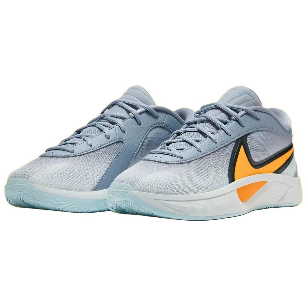 Nike Giannis Freak 6 Ashen Slate Laser Orange Unisex Sneakers Grey Armory-Navy Glacier-Blue FJ7792-400