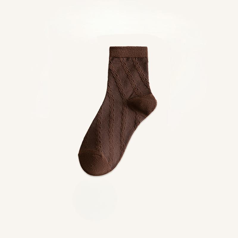 

Женские весенне-осенние модные новые влагопоглощающие хлопковые носки-трубы Юэцзы 1 pair