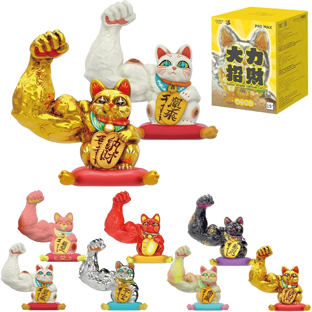 

Top Toy Maneki Neko Sparkling Series Figure 1 Piece PVC Soft Vinyl Original Character Gift Toy