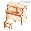 DIY Creative Gramophone Wood Phonograph Musical Potential Box High Quality Children's Puzzle Toys