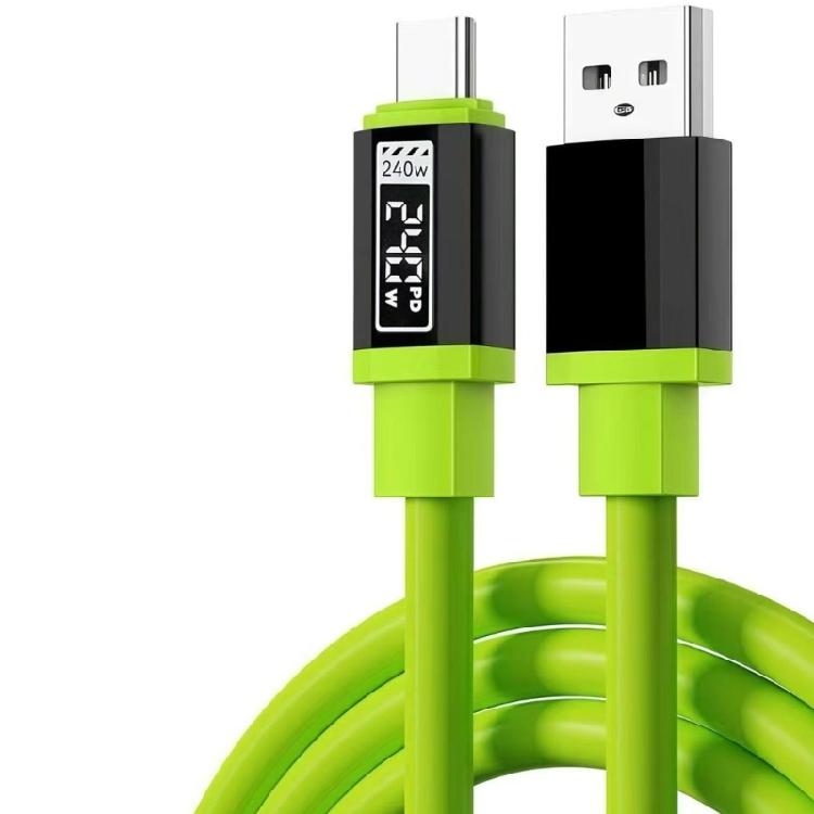 240 В Быстрая скорость USB C Зарядный кабель Усиленный металлический разъем Широкая совместимость Быстрая зарядка Надежная передача данных