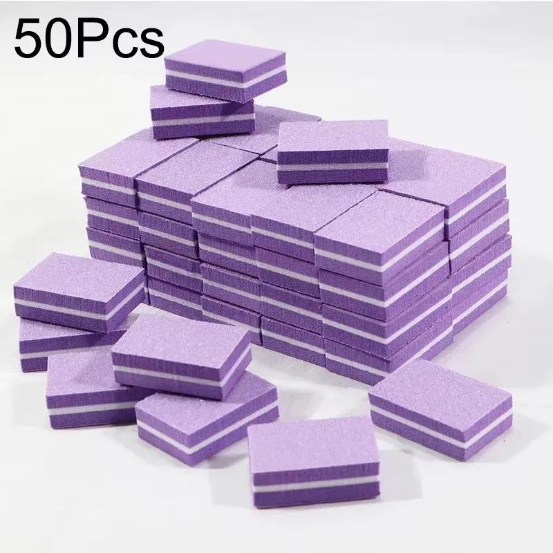 10-100PCS Mini Buffing Sanding Files Block Pedicure Care Nail Art Buffer Polish Manicure Pedicure Nail File Tools Nail Charm New