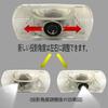 Minile Prius 30 Series Car Courtesy Door Welcome LED Logo Courtesy 50 Series Prius Alpha Courtesy Car Door Lamp with Adjustable Set of Compatible with