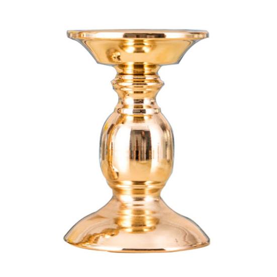 Iron Pillar Candle Base Holder Candlestick Stand Wedding Party Home Decoration