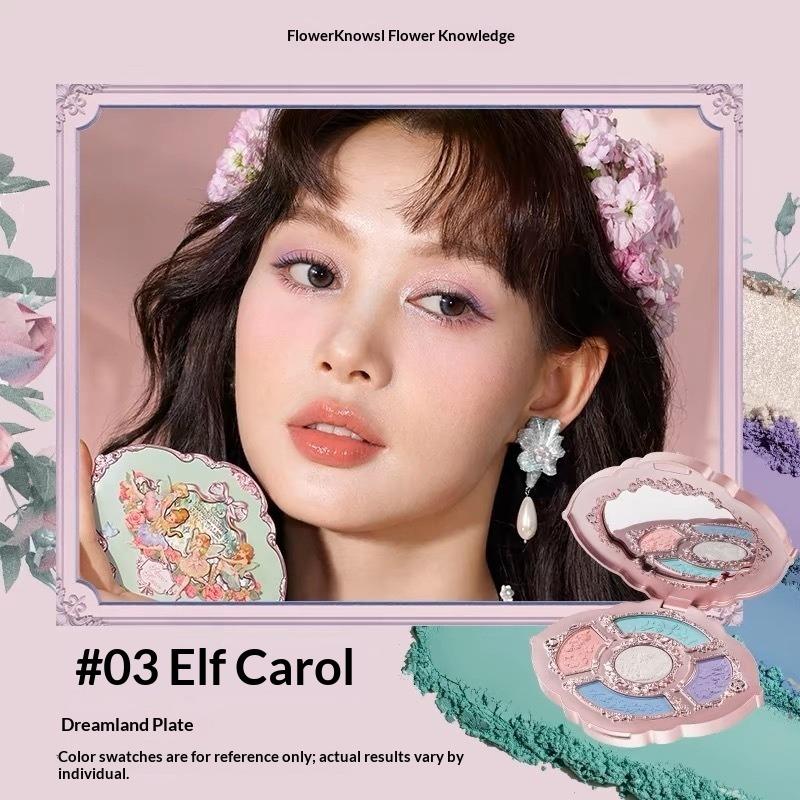 

Midsummer Night Five-color Relief Comprehensive Shadow Eyeshadow Disc Color Test Matte Pearlescent No Flying Powder Daily Versatile Woman