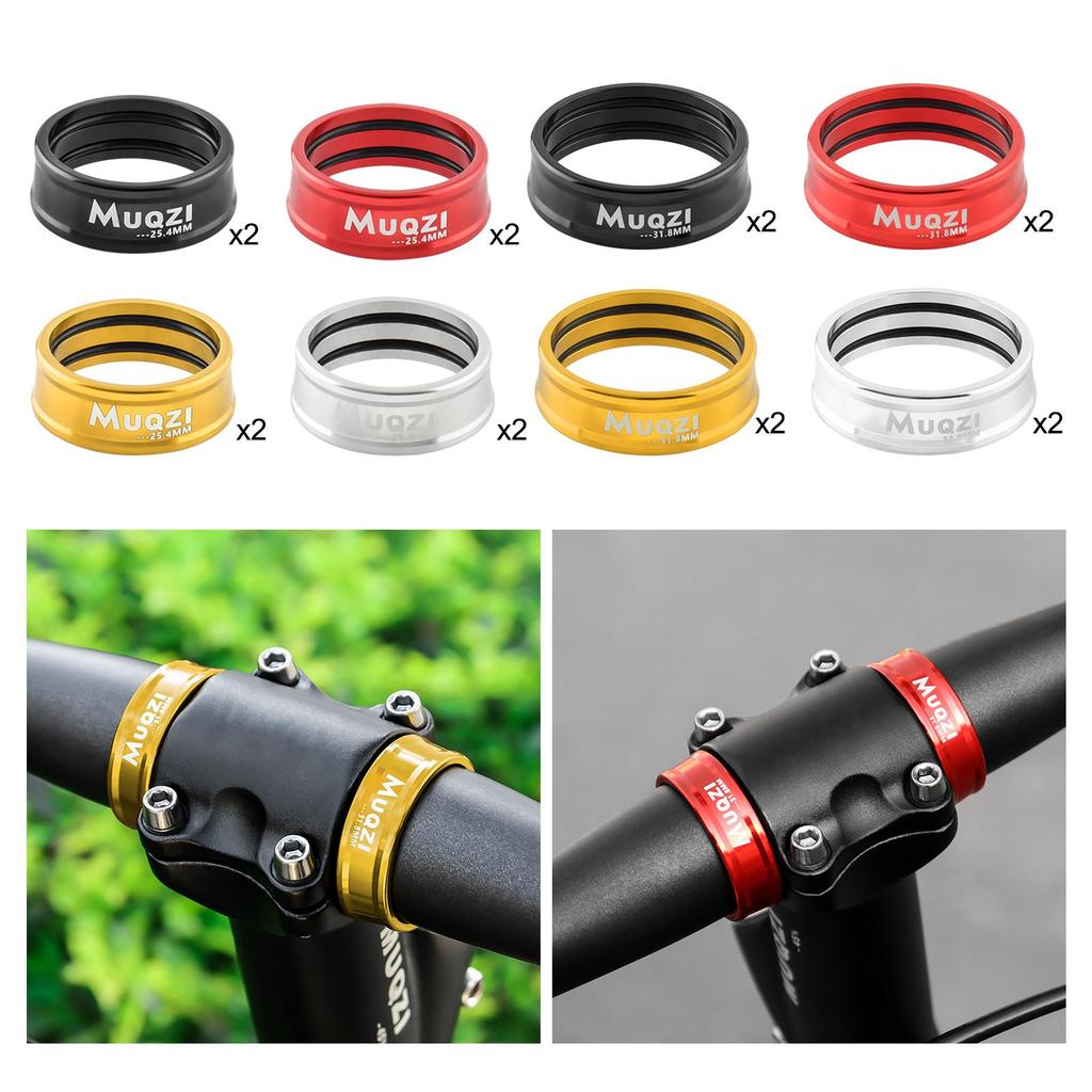2Pcs Folding Bike Handlebar Fixing Rings BMX Foldable Bicycle Replacement