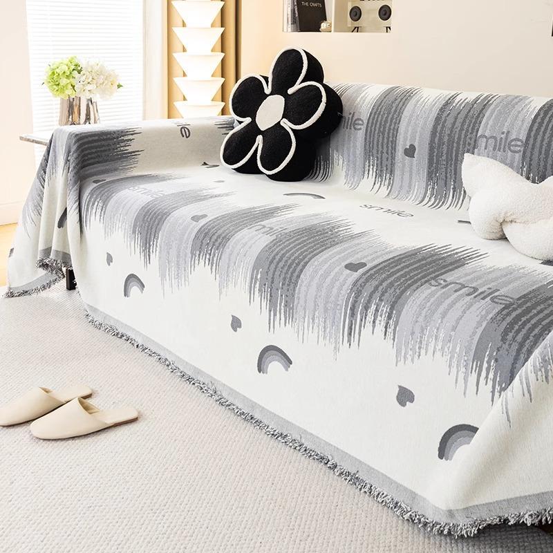 Anti-Scratching Sofa Cover Cloth Four Seasons Universal Full Cover Sofa Cover Chenille Thickened Sofa Cover Blanket