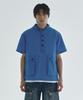 ECORR Nylon Hooded Short Sleeve Pullover_Blue