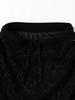 B:MING LIFE STORE by BEAMS Crochet-Style Lace Skirt (S-M) Women's Black M