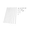 Cord Hider Stylish Cord Cover Raceway Kit Cable Concealer for TV Office 15.75x0.59x0.35in