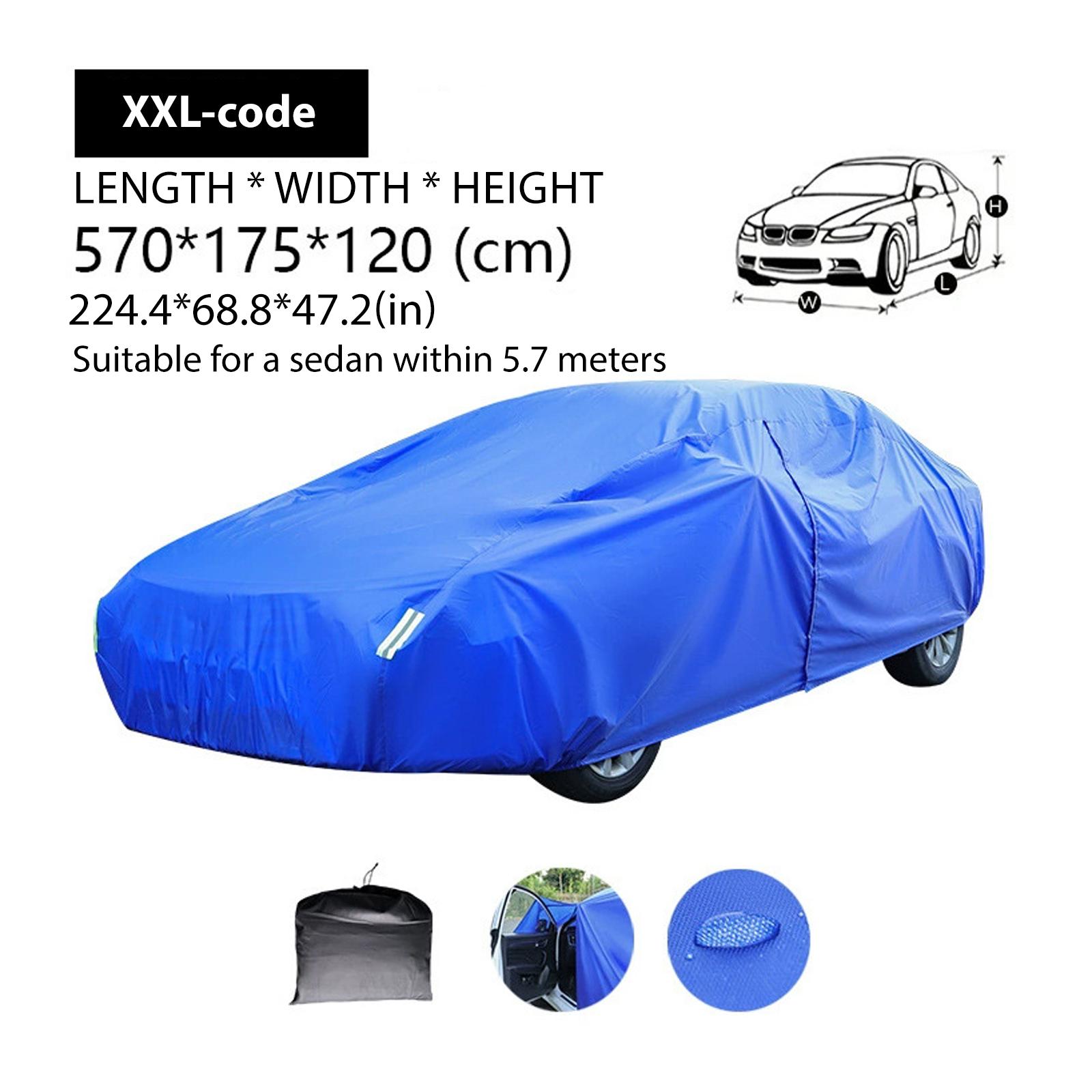 

Автомобильный суперобложка с полным покрытием Чехол для автомобиля Чехол для автомобиля Защита от снега на открытом воздухе Солнцезащитный пылезащитный чехол