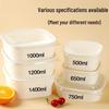 Disposable Square Fruit Takeout Containers