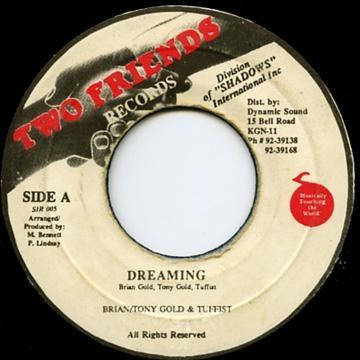 

7inch Record BRIAN TONY GOLD TUFFIST Dreaming NONE Jamaica Reggae Ska Dub Used