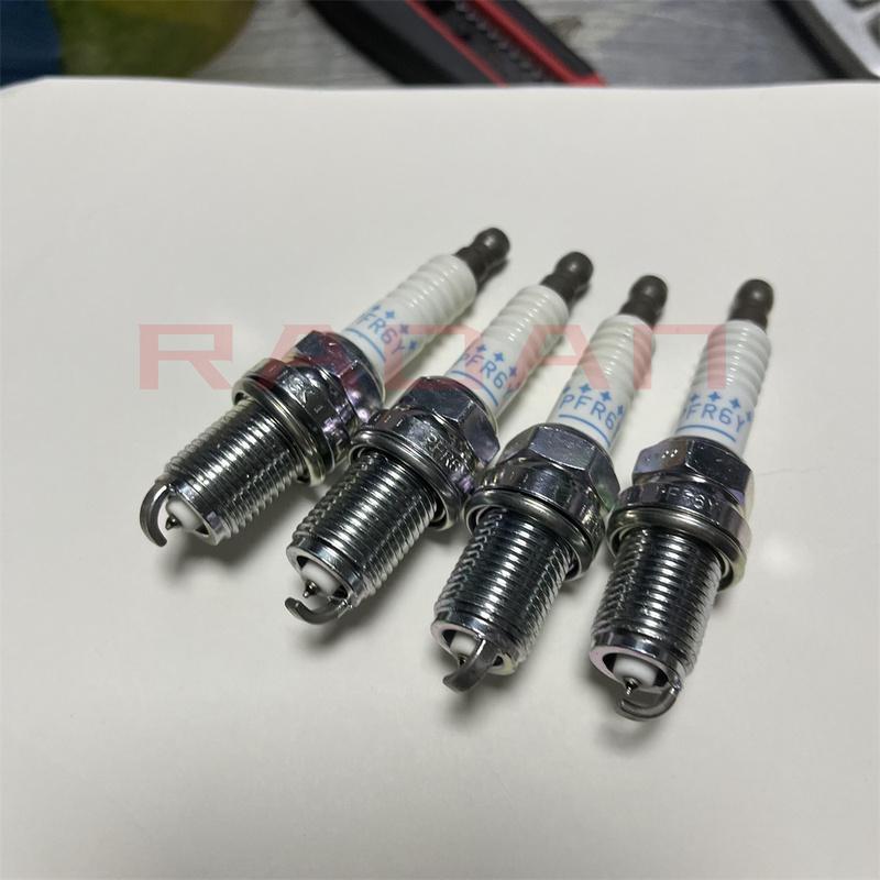 PFR6Y High Quality Spark Plug For Roewe 350 550 750 I5 W5 MG3 MG5 MG6 MG7 MG GT ZS MGTF 10099079