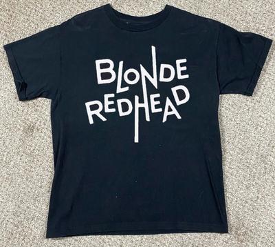 Nuova Tendenza BLONDE REDHEAD Colore Nero Tutte le Taglie Camicia Unisex BL1561