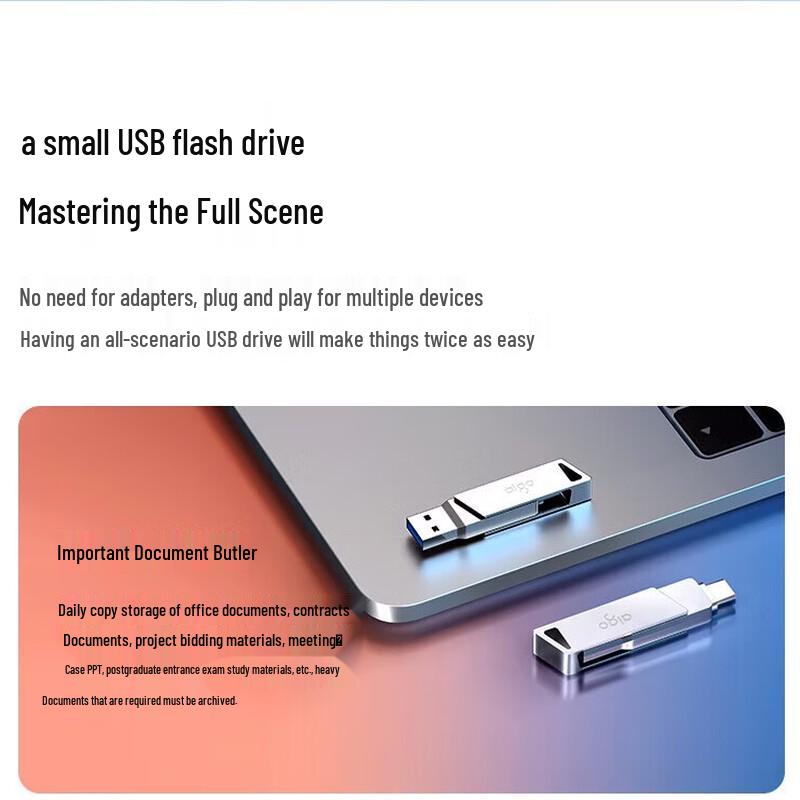 Aigo U350 Dual Interface USB 3.2 Type-C OTG U Disk