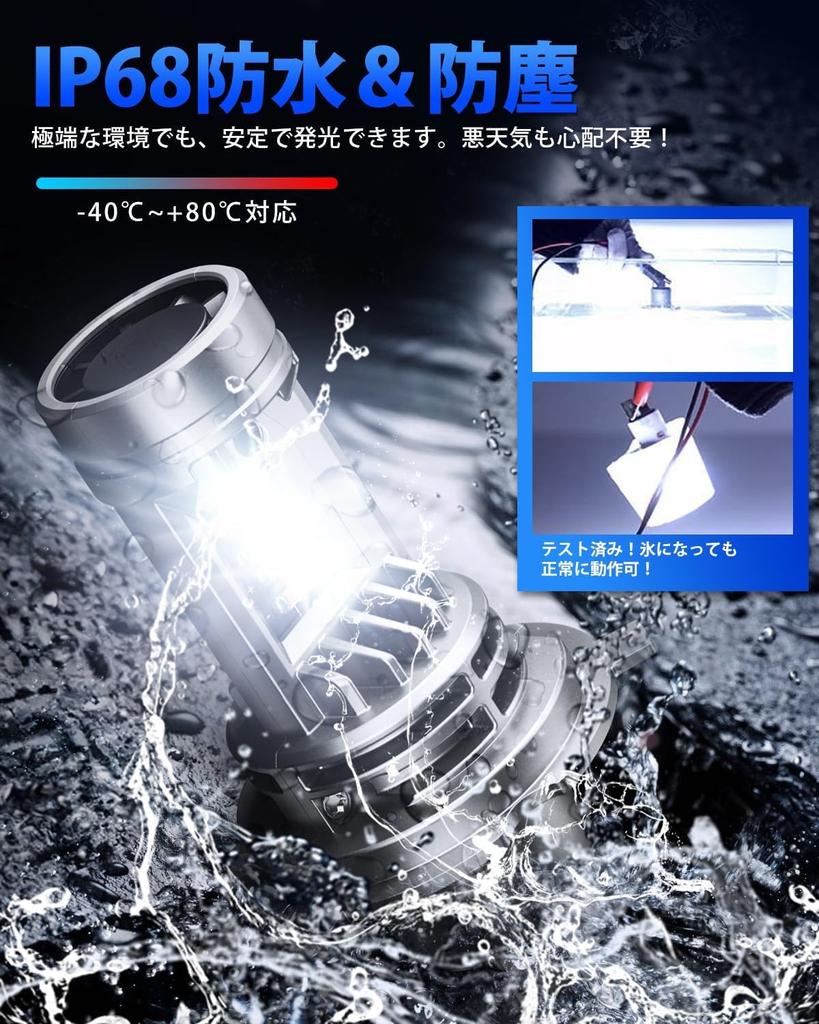 SUPAREE H4 Led Super Vehicle Inspection H4 Led for LED Quadruple Heat Quiet Halogen Size Headlight, Bright, Compliant, Headlight, 6500K, 30000lm,