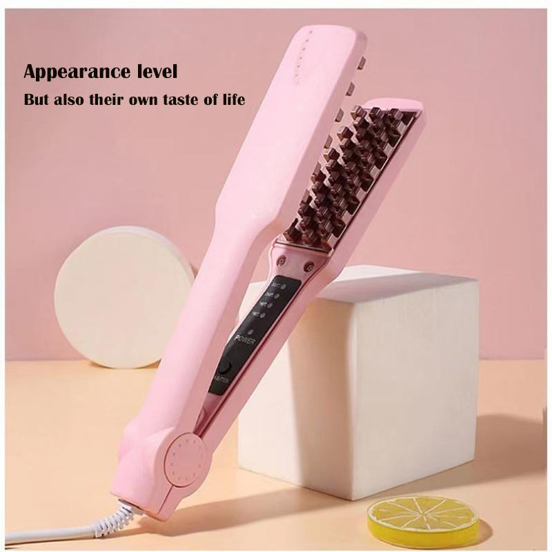 3D Gitter Haarkräusler Volumengeber Keramik Professionell Haar Fluffig Wellen Lockenstab Glätteisen Mais Haarschiene Dauerwelle 4 Temperaturen