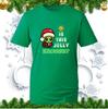 Is This Jolly Enough Santa Alien Christmas Tshirt Xmas Space Alien Costume Top