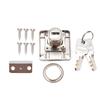 Durable Reusable Furniture Lock for Display Cabinet Drawer Household Office(138 22)