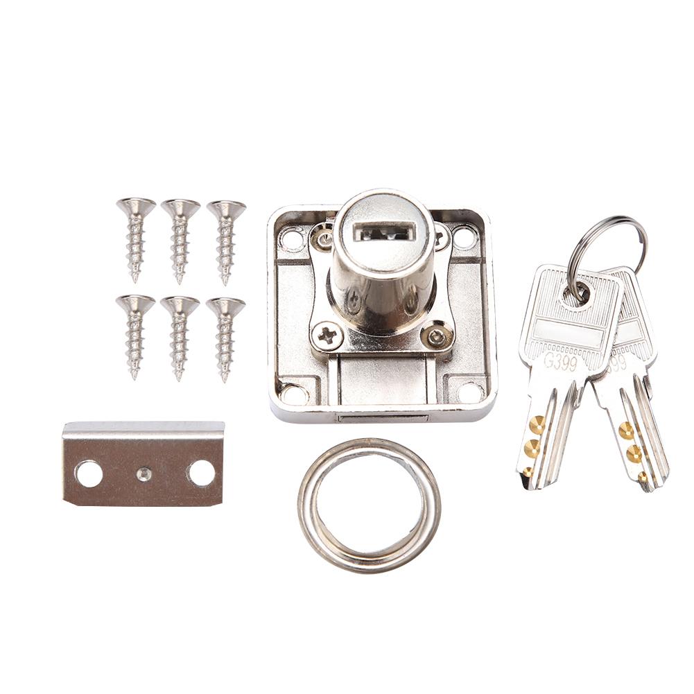 Durable Reusable Furniture Lock for Display Cabinet Drawer Household Office(138 22)