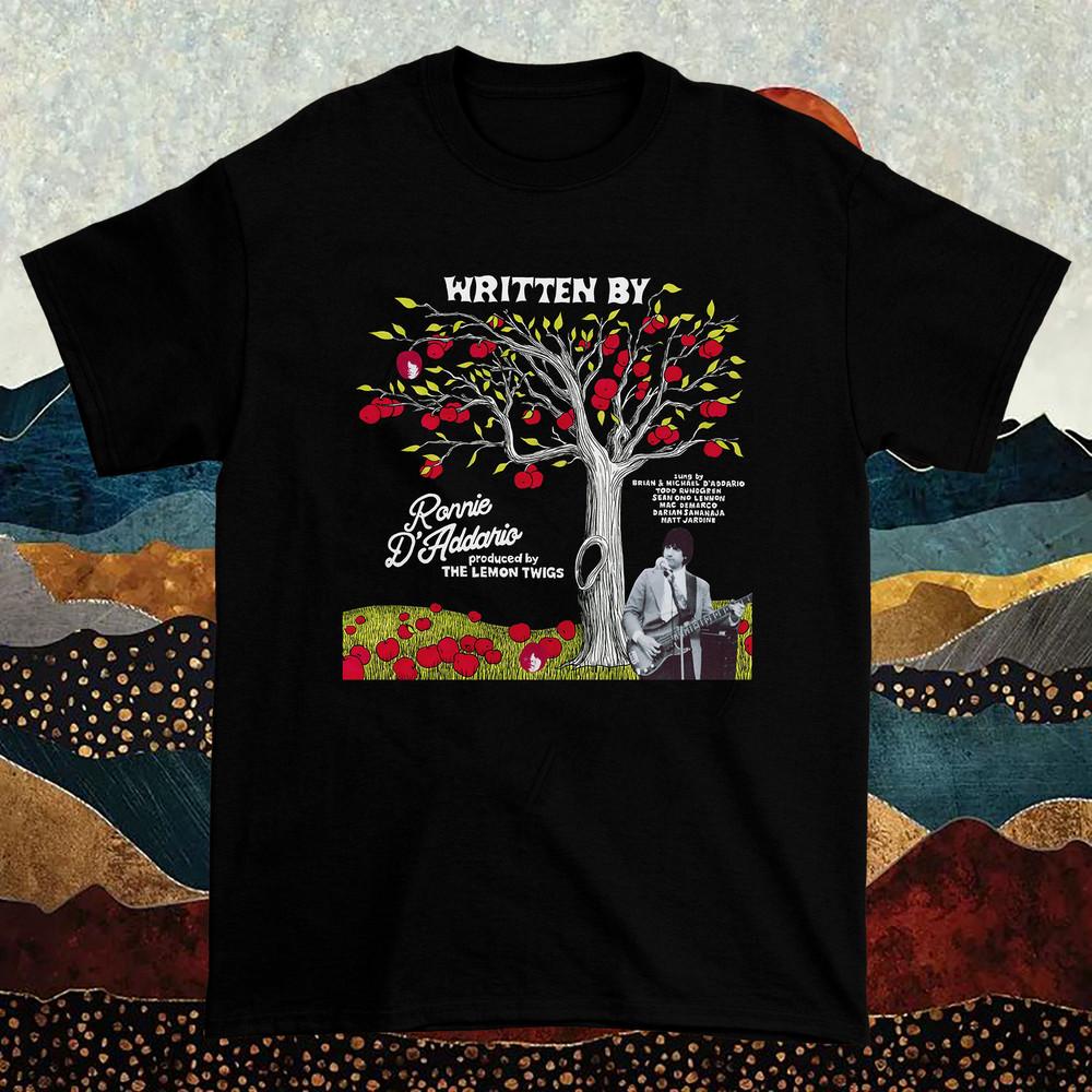 The Lemon Twigs Ronnie D Addario Written By Cotton T Shirt Size S-5XL Unisex T-Shirt XXXL