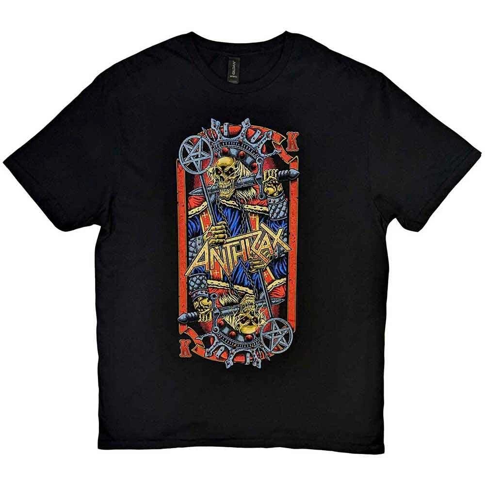 Anthrax  Evil King  Black T shirt - NEW 4XL