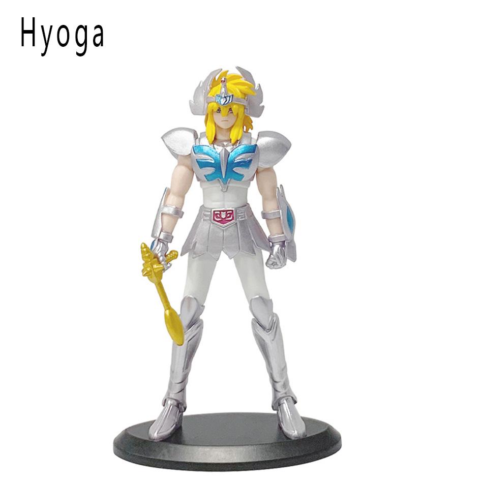 Anime Figure Phoenix Ikki Hyoga Seiya Shiryu Standing Armor Model Children's Toys PVC Box Desktop Collection Christmas Toys