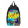 Al Italian Brainrot Pattern Backpack Breathable Student Schoolbag Gift Casual