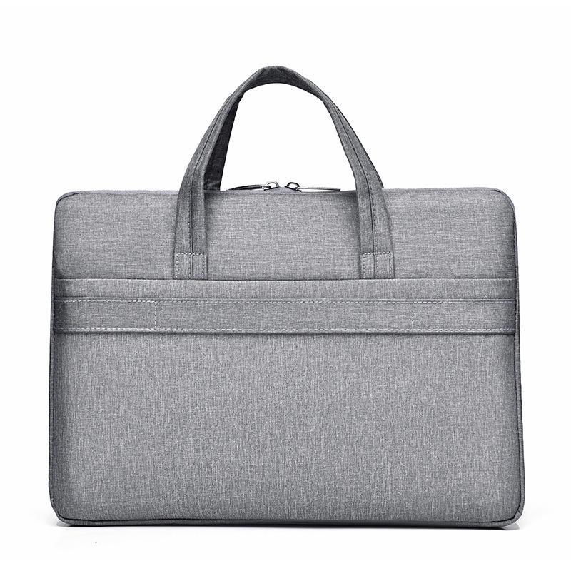 Minimalist Laptop Tote: Business Handbag & Briefcase with Custom Logo Option
