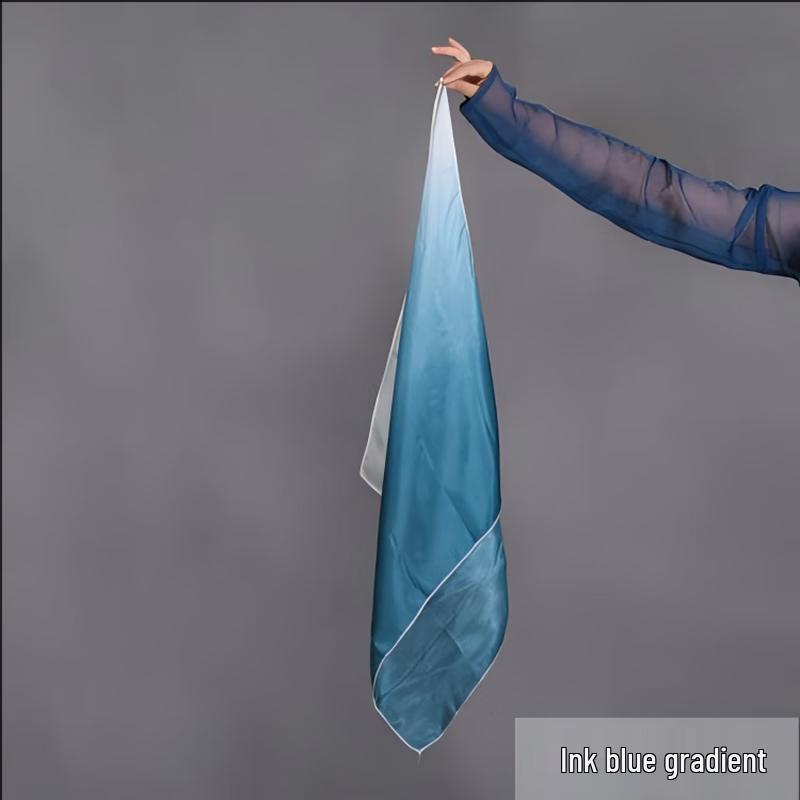 

Шелковый танцевальный веер в китайском стиле с чернильным рисунком One Size