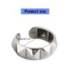 Elegant Diamonds Cut Zinc Alloy Rings for Trendy Women Retro Styles Portable Accessory for Daily Wear Parties Event