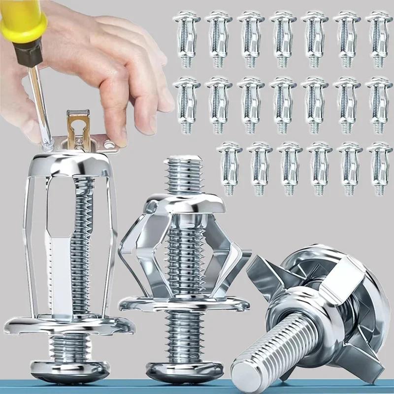 Petal Rivet Locking Bolt Plate Wall Fastener Petal Screw Anchor Jack Nut Curtain Expansion Clamp with Screw Petal Expansion Plug