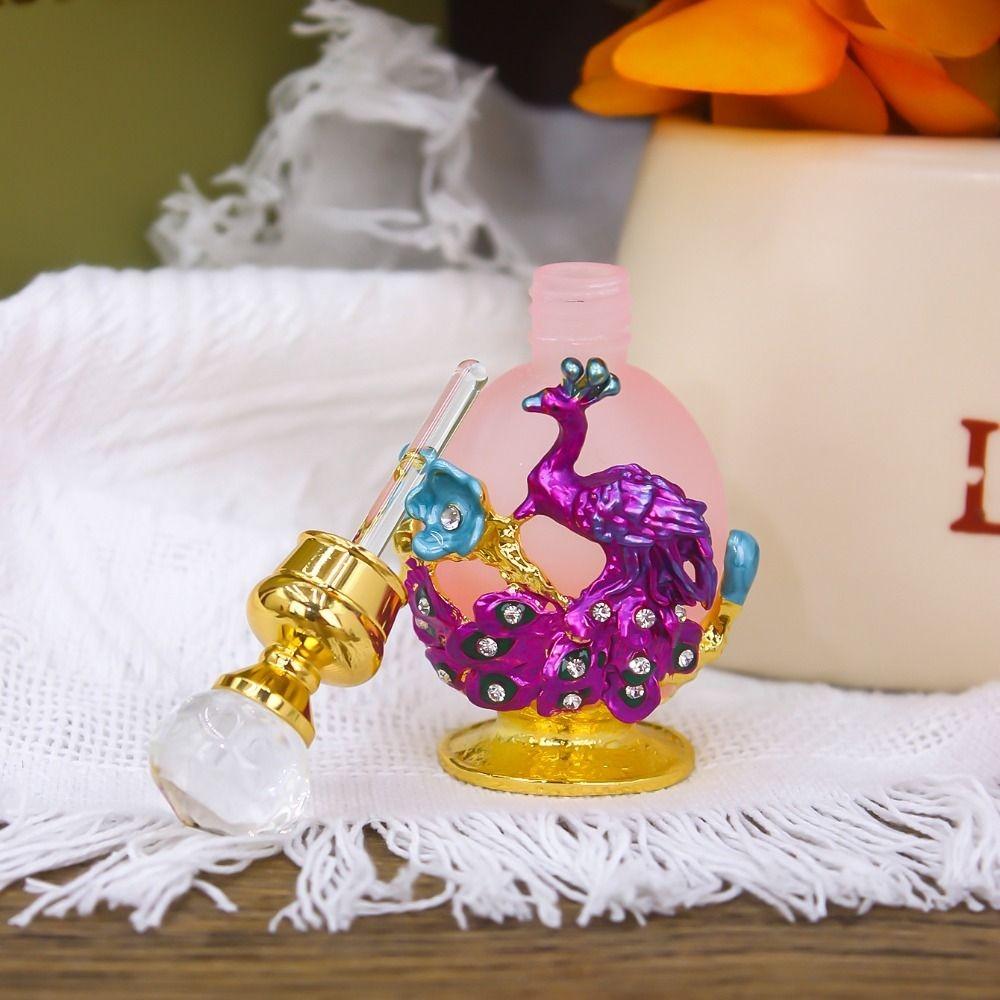 Luxury Essential Oil Dropper Bottle 15ML/25ML Empty Perfume Bottle Perfume Dispenser  Handicraft