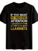 T-shirt A Round-Neck Short-Sleeve Featuring a Vintage Rock Band Print
