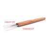 1/3Pcs 0.5Mm Dreadlock Crochet Needle Hook Bamboo Handle Hooks Tools Making
